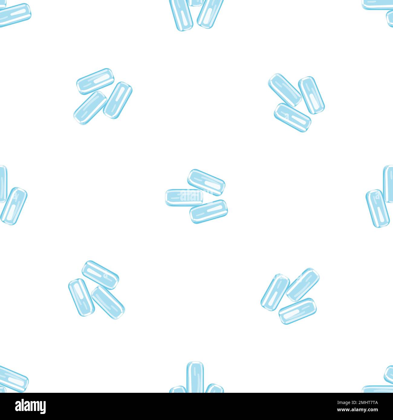Ice gum pattern seamless vector Stock Vector Image &amp; Art - Alamy