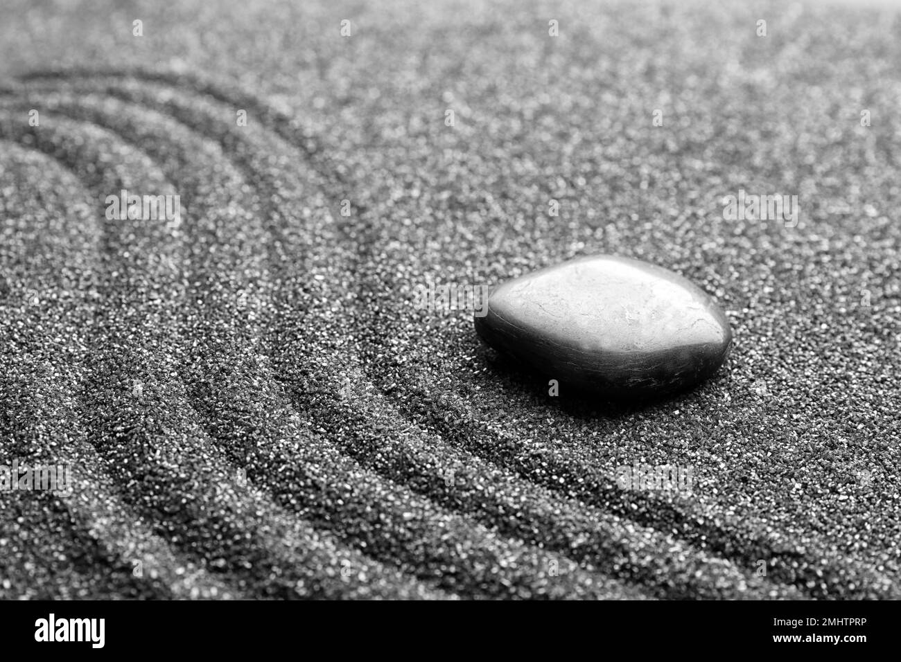 Zen in Black Sand