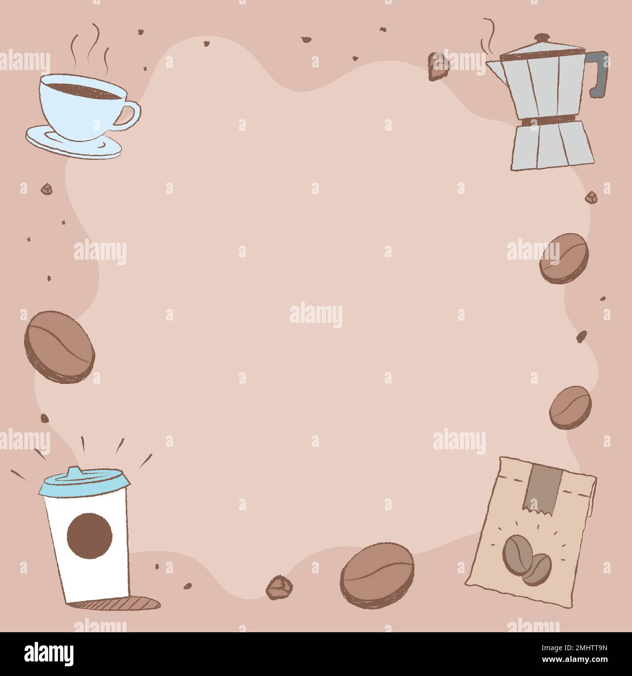 Coffee Shop Instagram Post Background Vector Stock Vector Image Art Coffee shop instagram post background vector stock vector image art
