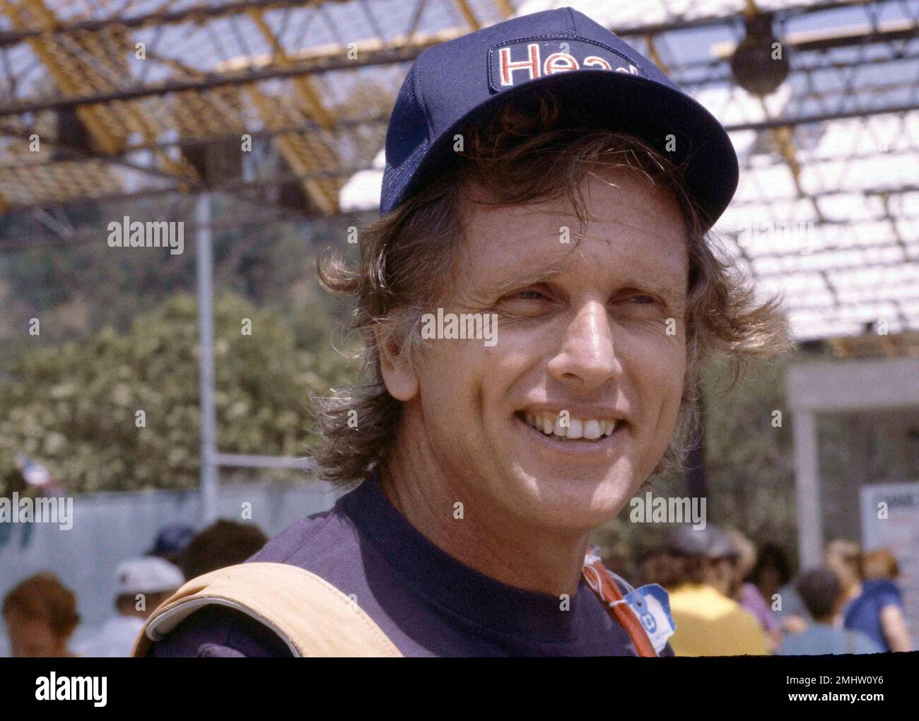 Actor Ron Ely is pictured attending the Charlton Heston Tennis