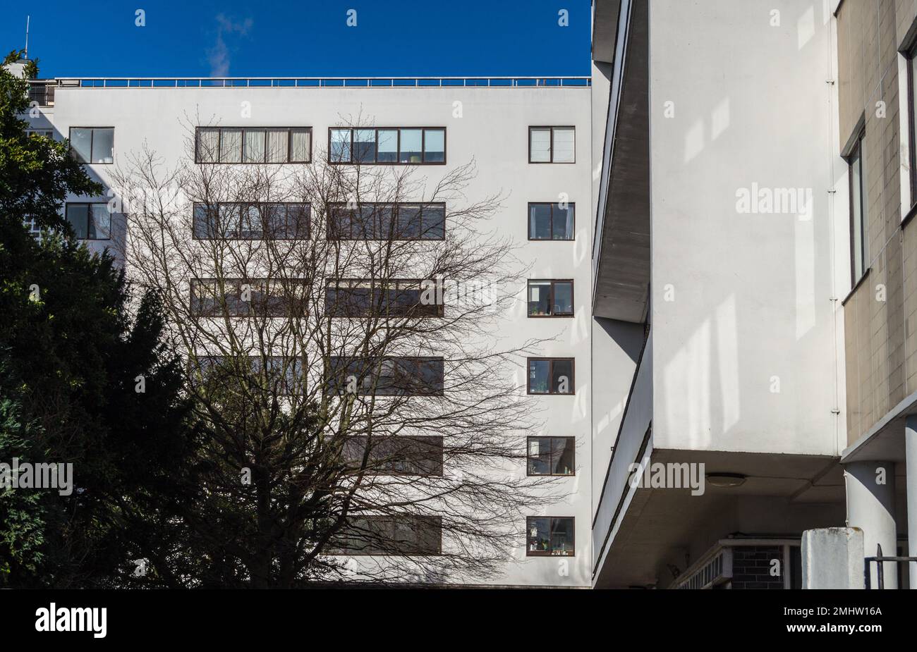 Highpoint, block of flats in the modernist style, by Berthold Lubetkin