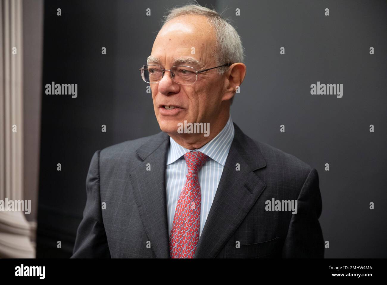 Massachusetts Institute of Technology president Rafael Reif attends a ...