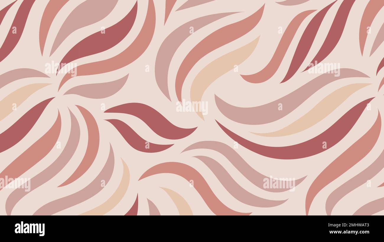 Pink seamless nature patterned background vector Stock Vector
