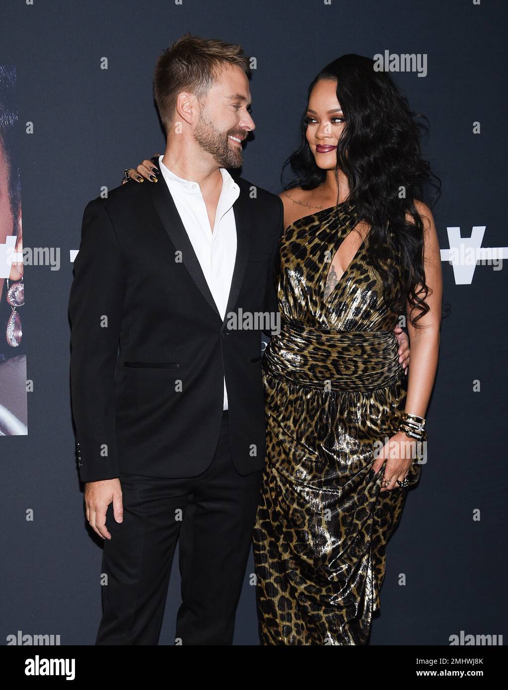 Singer and fashion designer Rihanna attends the Rihanna book launch event  at the Guggenheim Museum on Friday, Oct. 11, 2019, in New York. (Photo by  Evan Agostini/Invision/AP Stock Photo - Alamy