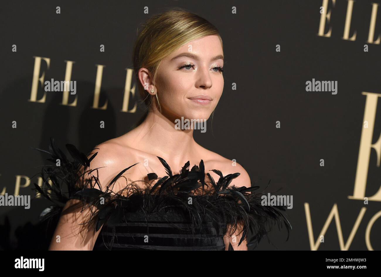 Sydney Sweeney arrives at the 26th annual ELLE Women in Hollywood