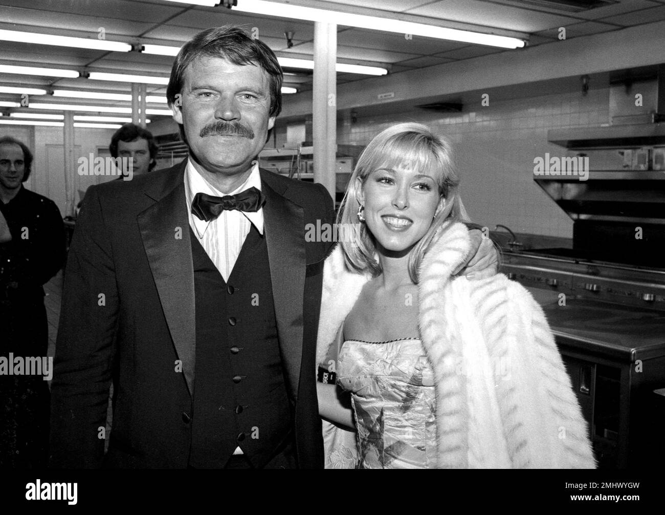 Glen Campbell and Kimberly Woolen at the opening of the Glen Campbell