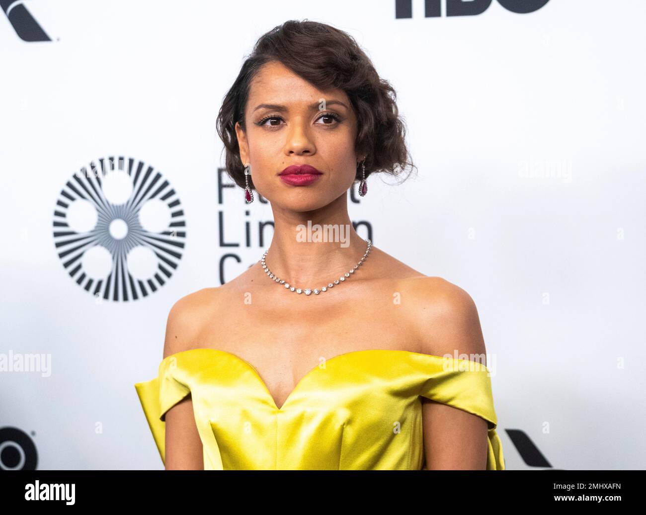 Gugu MbathaRaw attends the "Motherless Brooklyn" premiere during the
