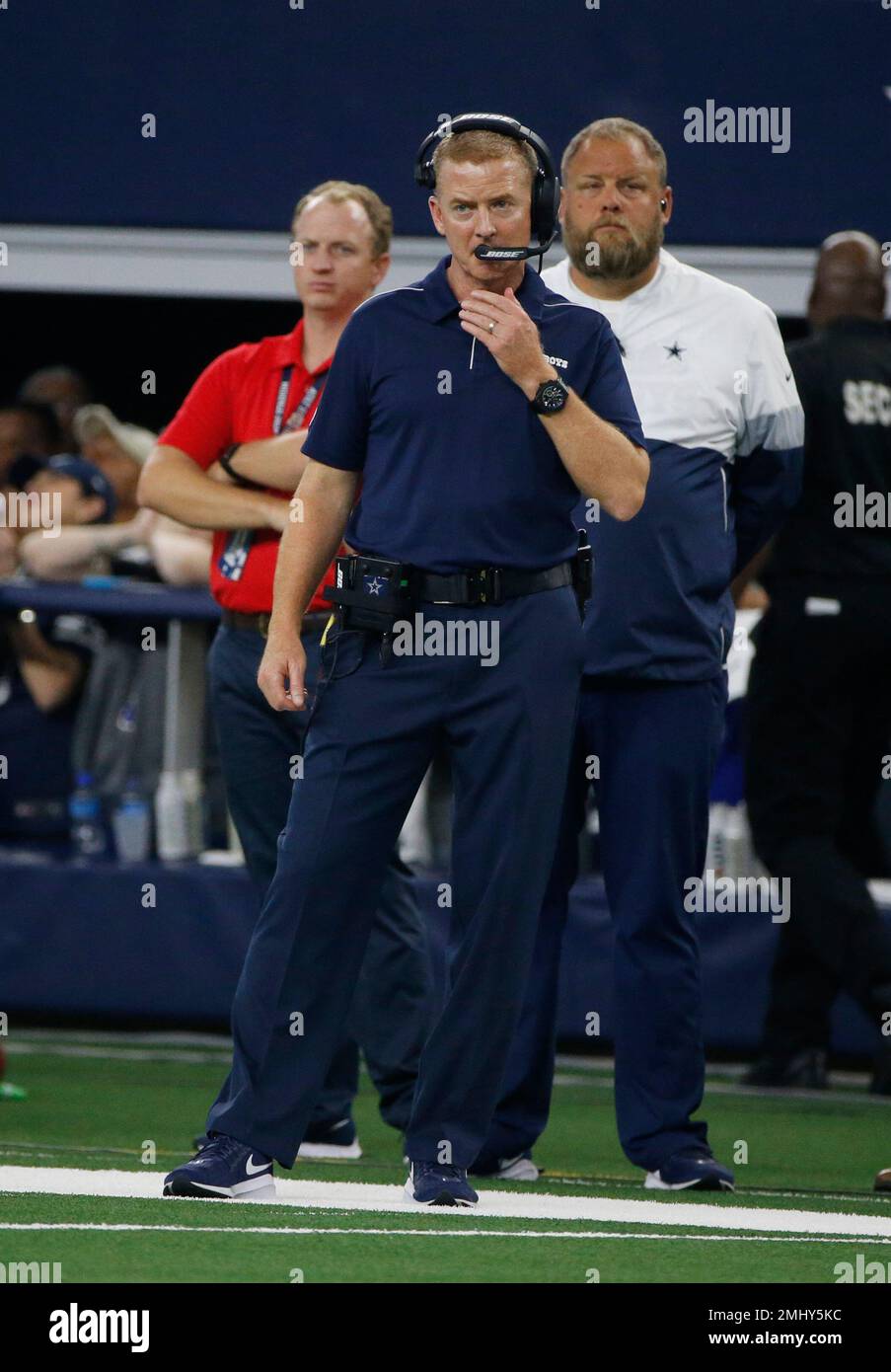 FILE – In this Oct. 10, 2019, file photo, Dallas Cowboys' Jason