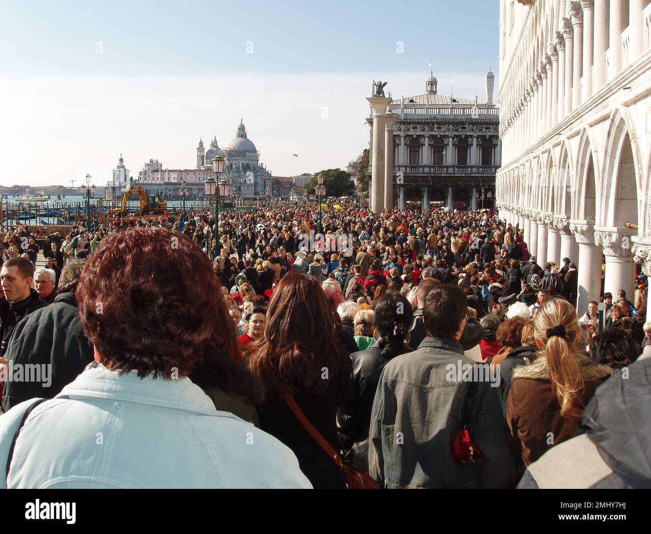 Multitude of people present for a joyful and fun event Stock Photo