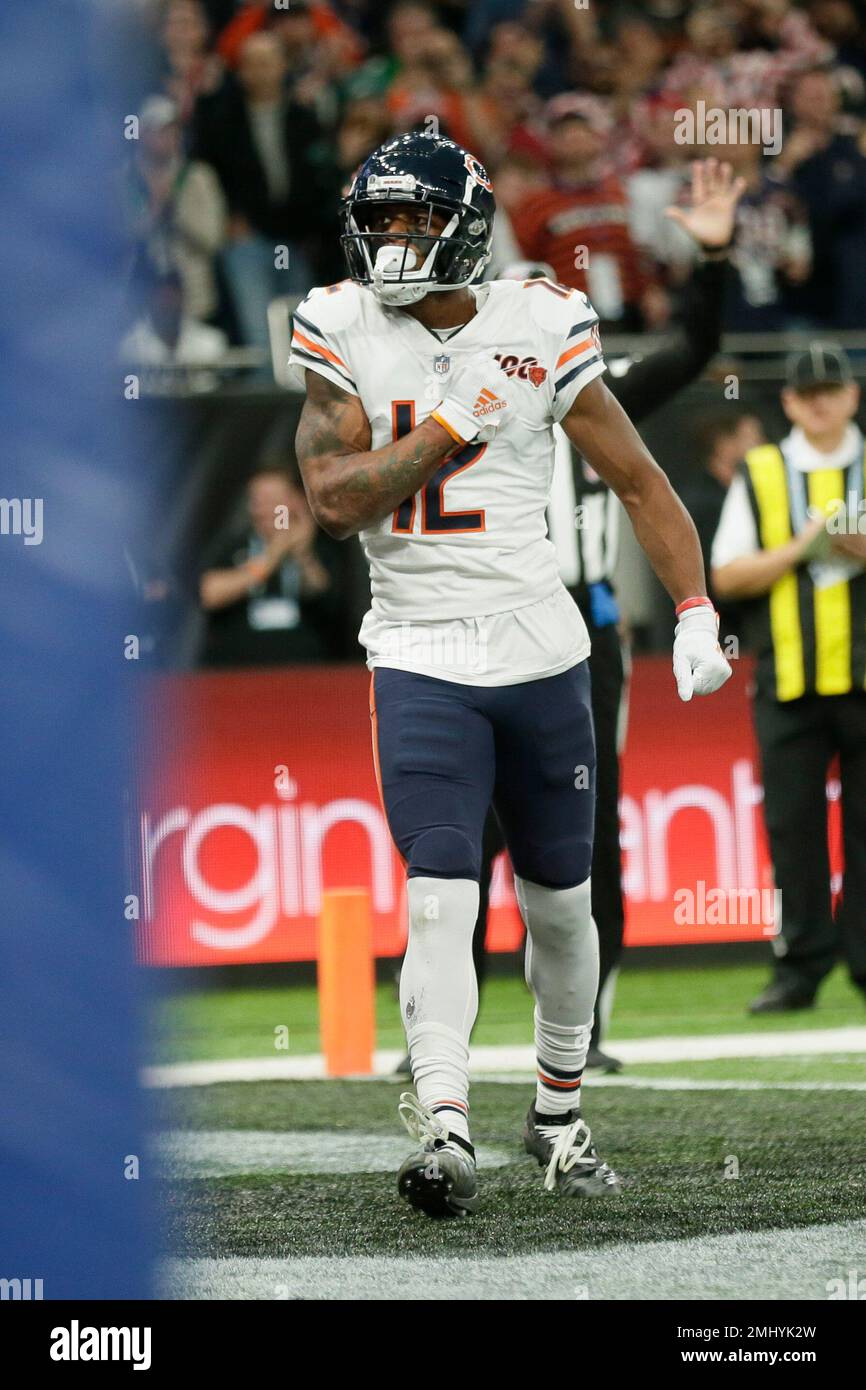 Tottenham Hotspur stadium is packed as the NFL release footage for Oakland  Raiders Chicago Bears