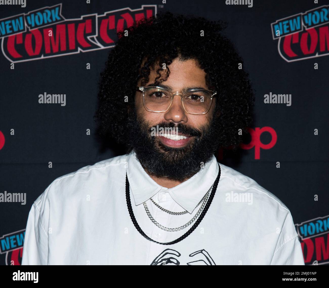 Daveed Diggs attends New York Comic Con to promote TNT's 