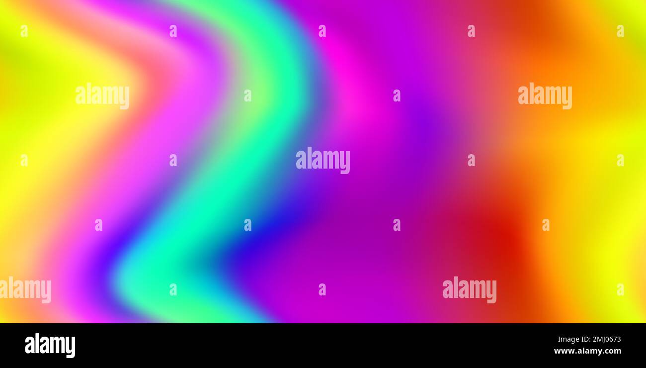 Rainbow holographic abstract seamless pattern. Vibrant Iridescent ...