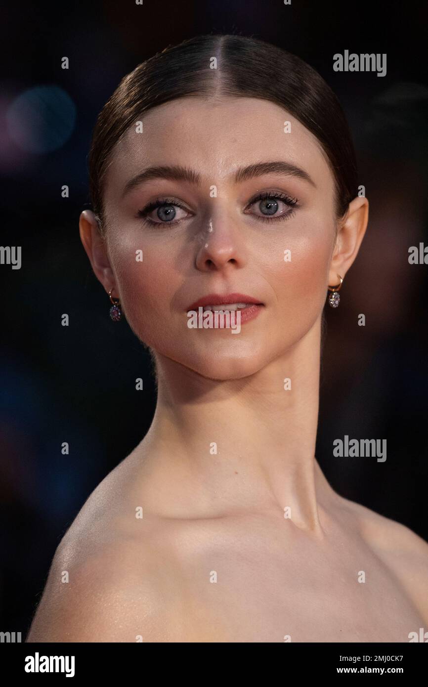 Actress Thomasin McKenzie Poses For Photographers Upon Arrival At The 