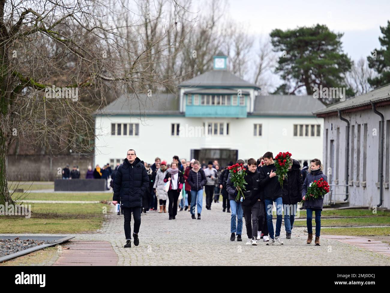 27 January 2023, Brandenburg, Oranienburg Students of the 10th grade