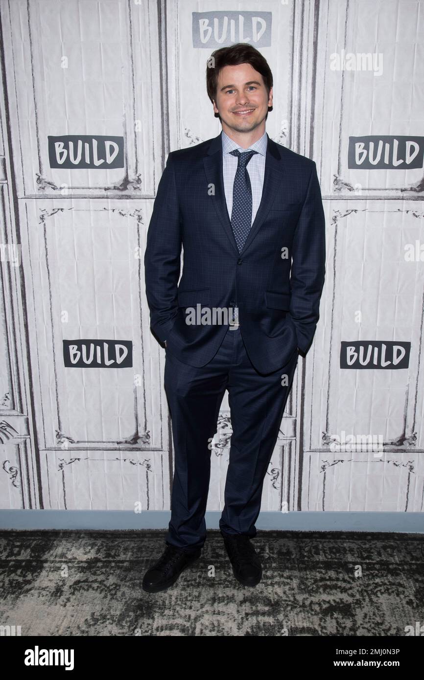 Jason Ritter participates in the BUILD Speaker Series to discuss the ...