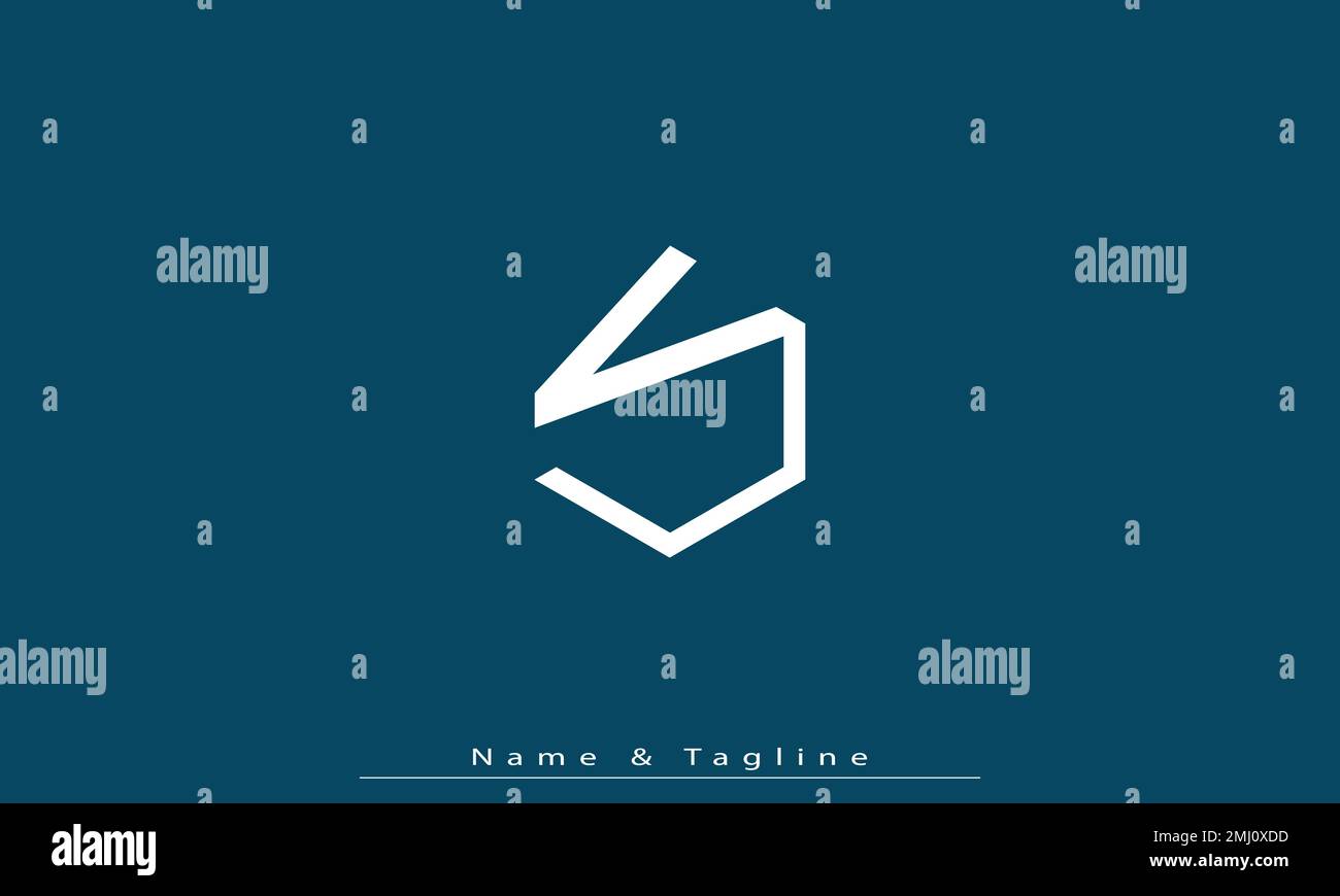 Alphabet letters Initials Monogram logo VU , UV Stock Vector