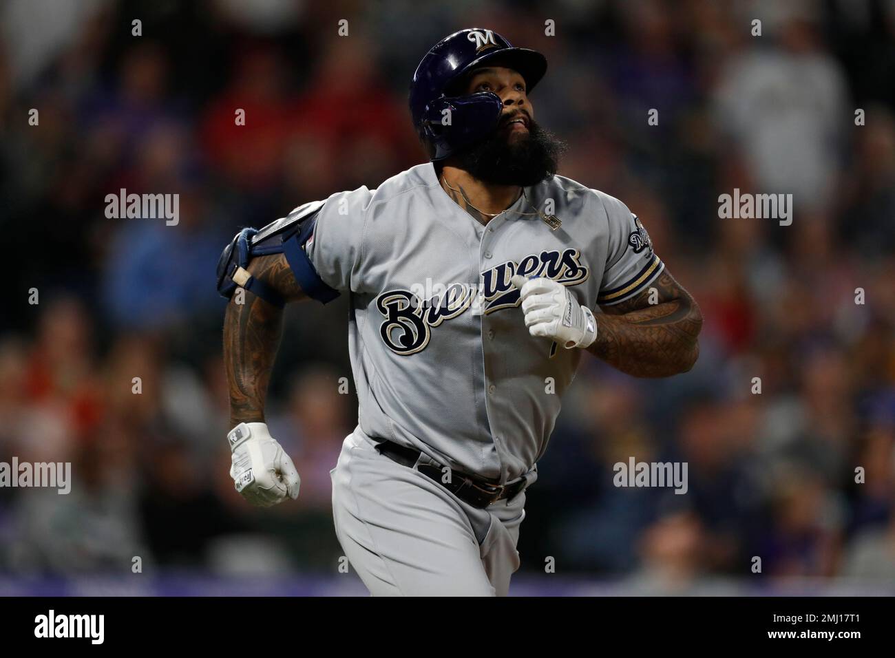 Milwaukee Brewers - First baseman Eric Thames says he has been