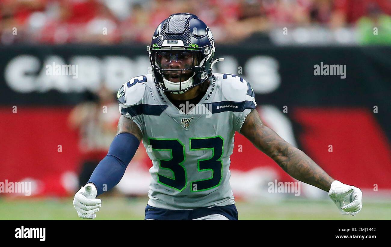 Seattle Seahawks free safety Tedric Thompson 33 during an NFL