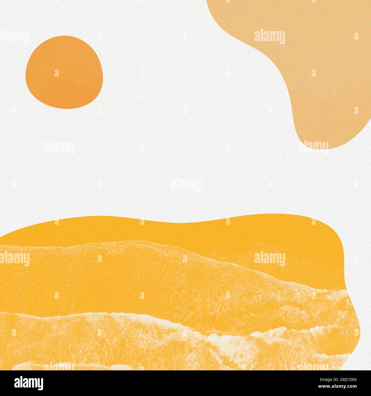 Orange tone simple Memphis vector Stock Vector