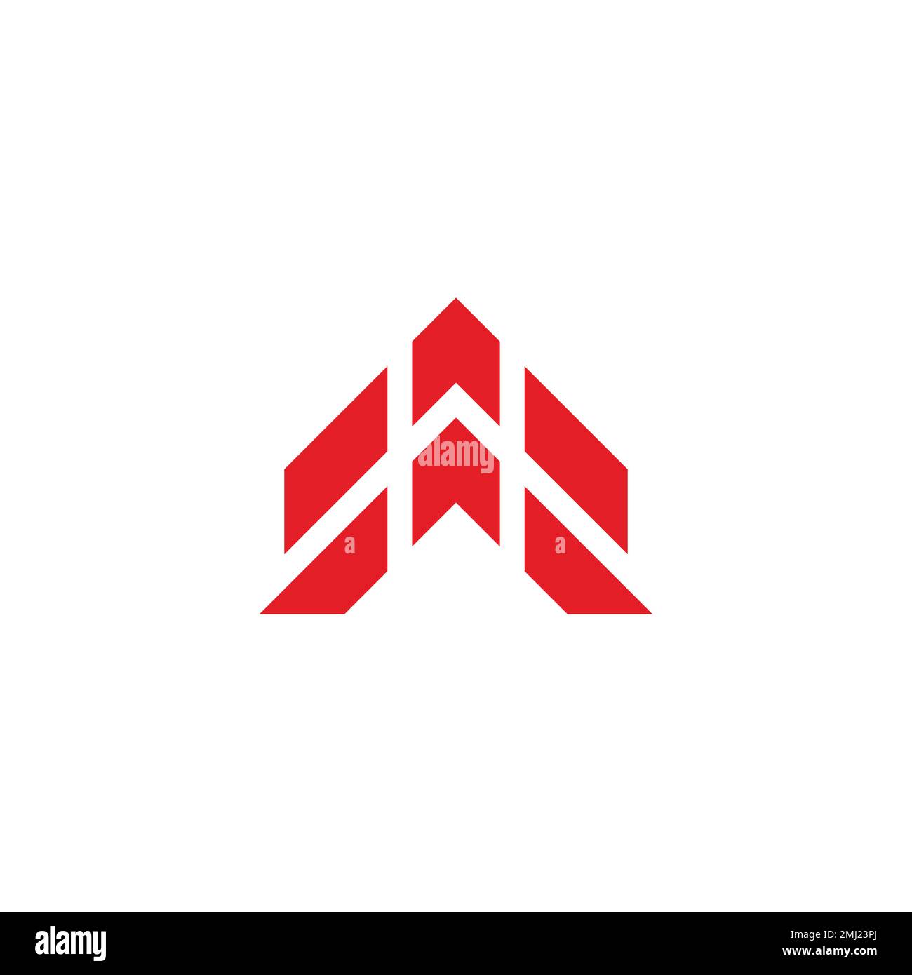 swoosh arrow up geometric line logo vector Stock Vector Image & Art - Alamy