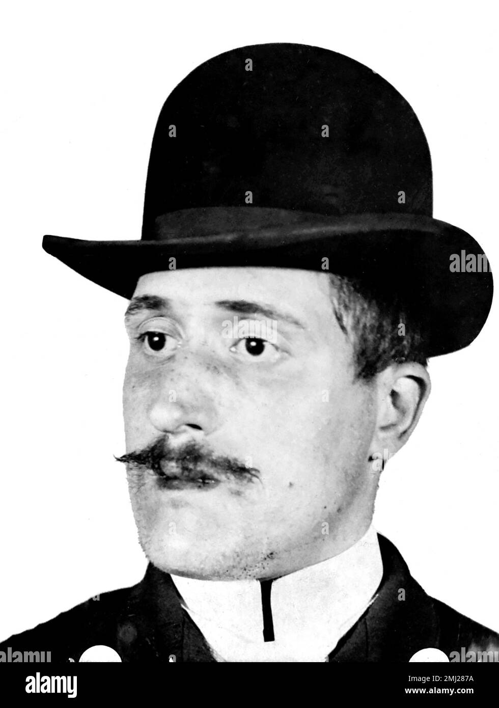 Apollinaire. Portrait of the French writer, Guillaume Apollinaire (1880