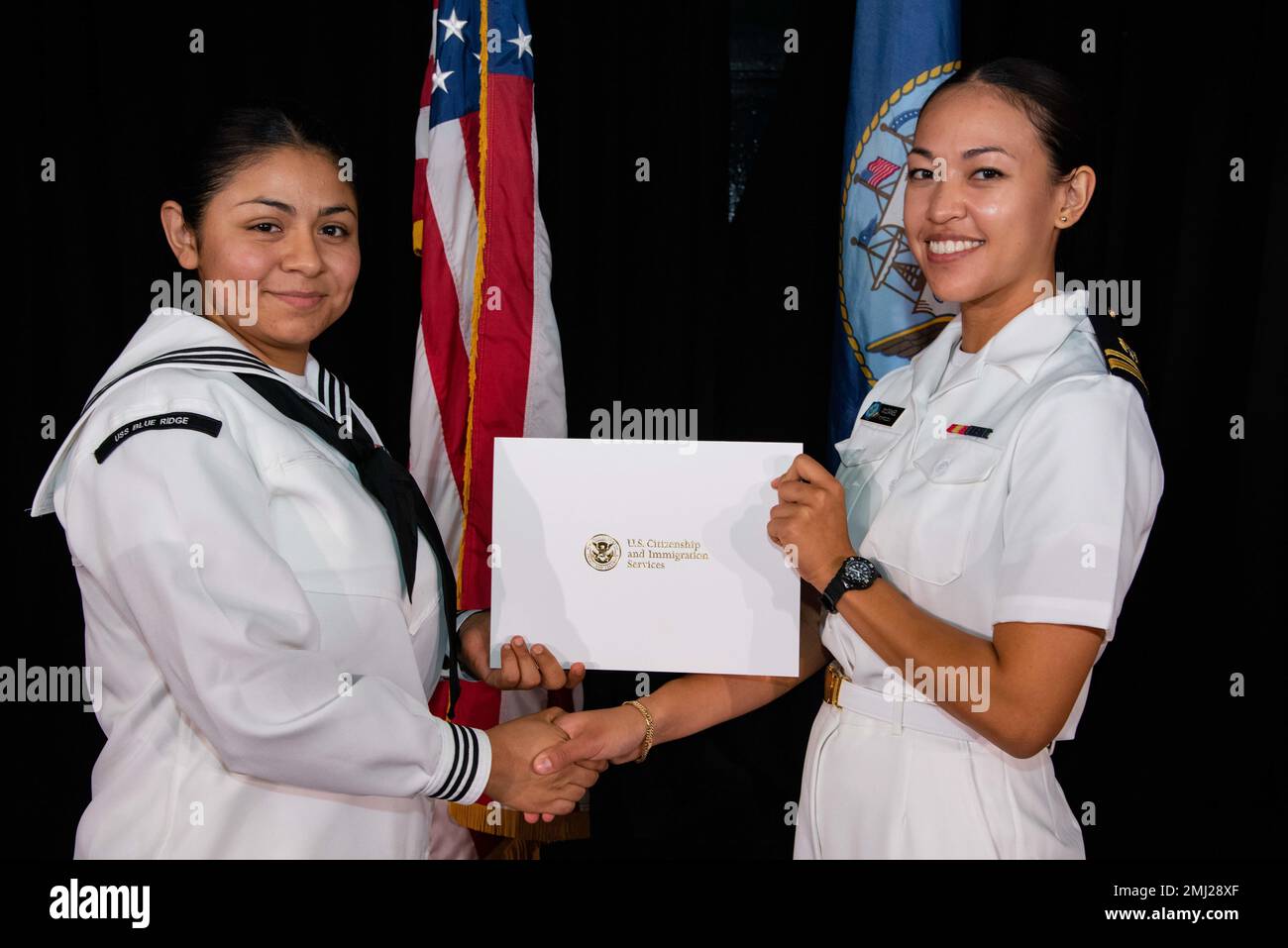 YOKOSUKA, Japan (Aug. 25, 2022) — Seaman Estefany Michele Pina Acosta ...