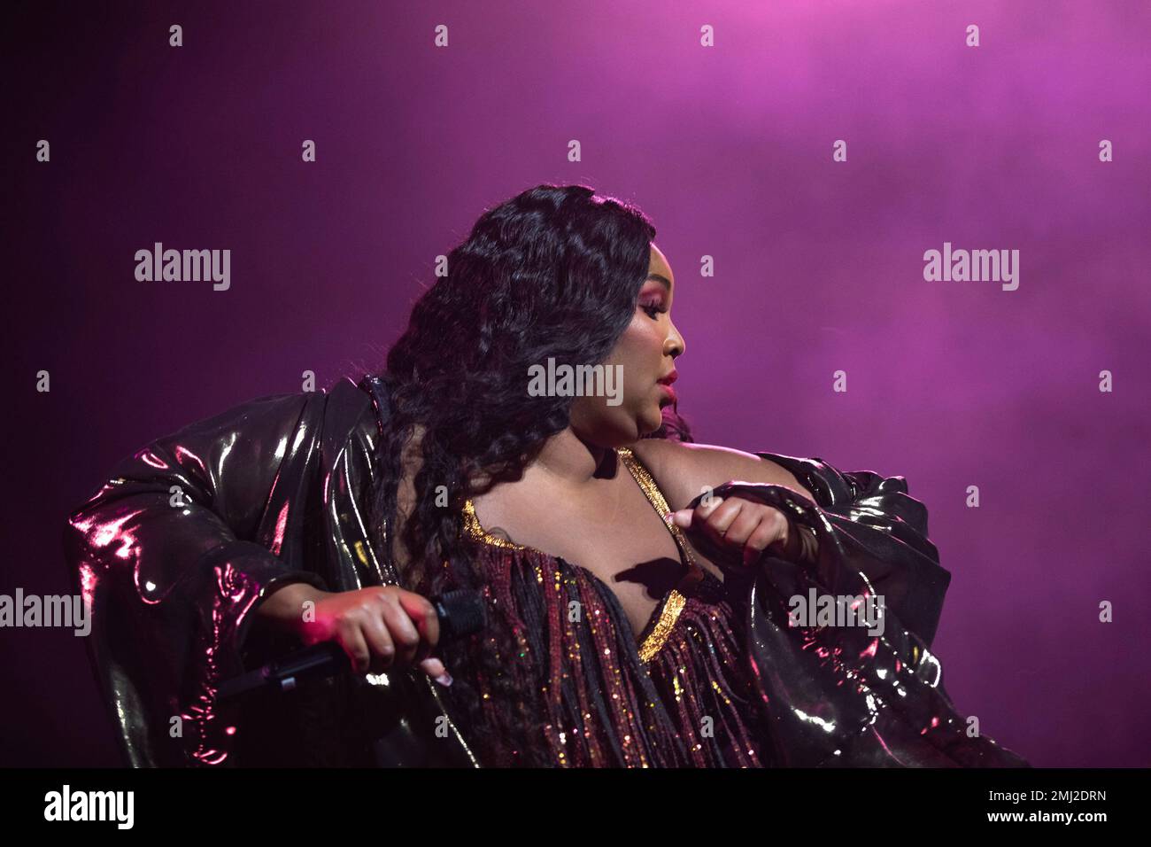 Oslo, Norway. 17th Feb, 2023. The American rapper and singer Lizzo performs  a live concert at Oslo Spektrum in Oslo. (Photo Credit: Gonzales  Photo/Alamy Live News Stock Photo - Alamy