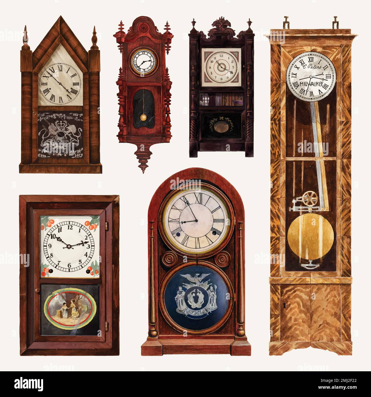Antique clocks hires stock photography and images Alamy