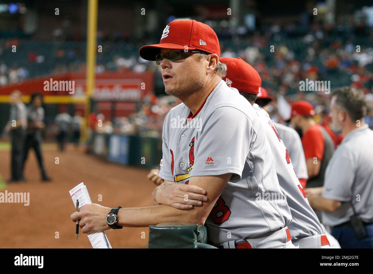 Men's St. Louis Cardinals Majestic Red 2019 Spring Training Base