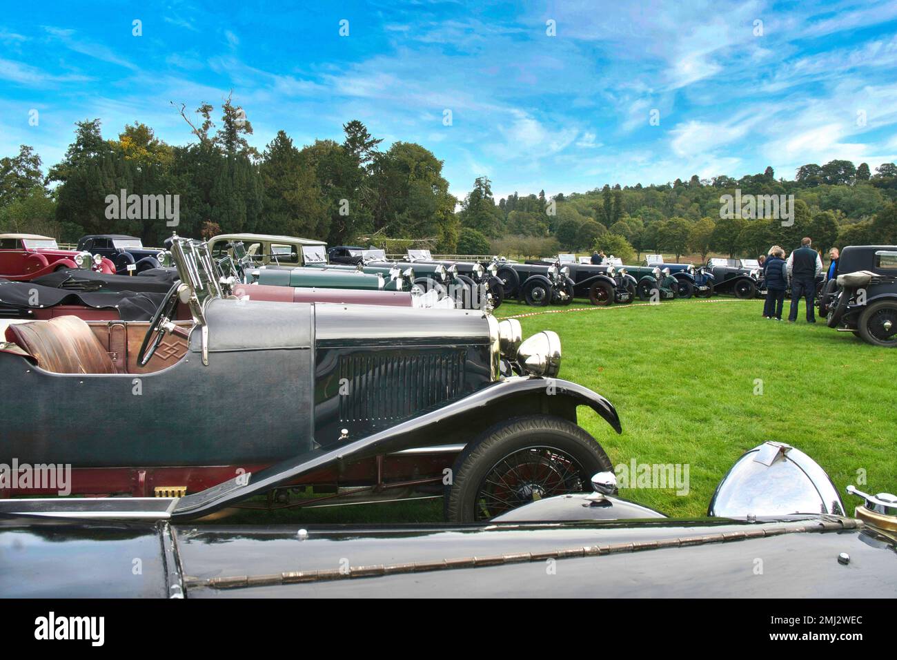 Lagondas (mainly 2 litre) at the 2022 AGM meeting of the Lagonda Club