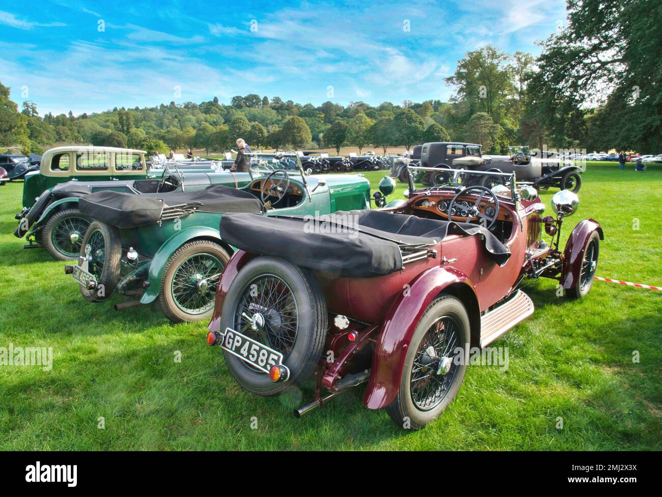 Lagondas (mainly 2 litres) at the 2022 AGM meeting of the Lagonda Club