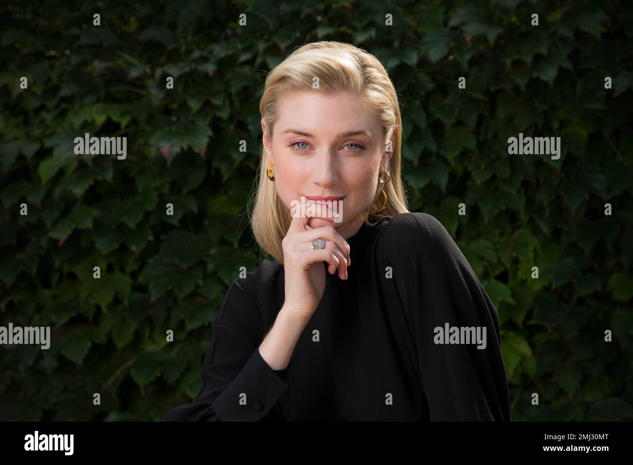 Actress Elizabeth Debicki Poses For Portraits For The Film The Burnt Orange Heresy At The 76th