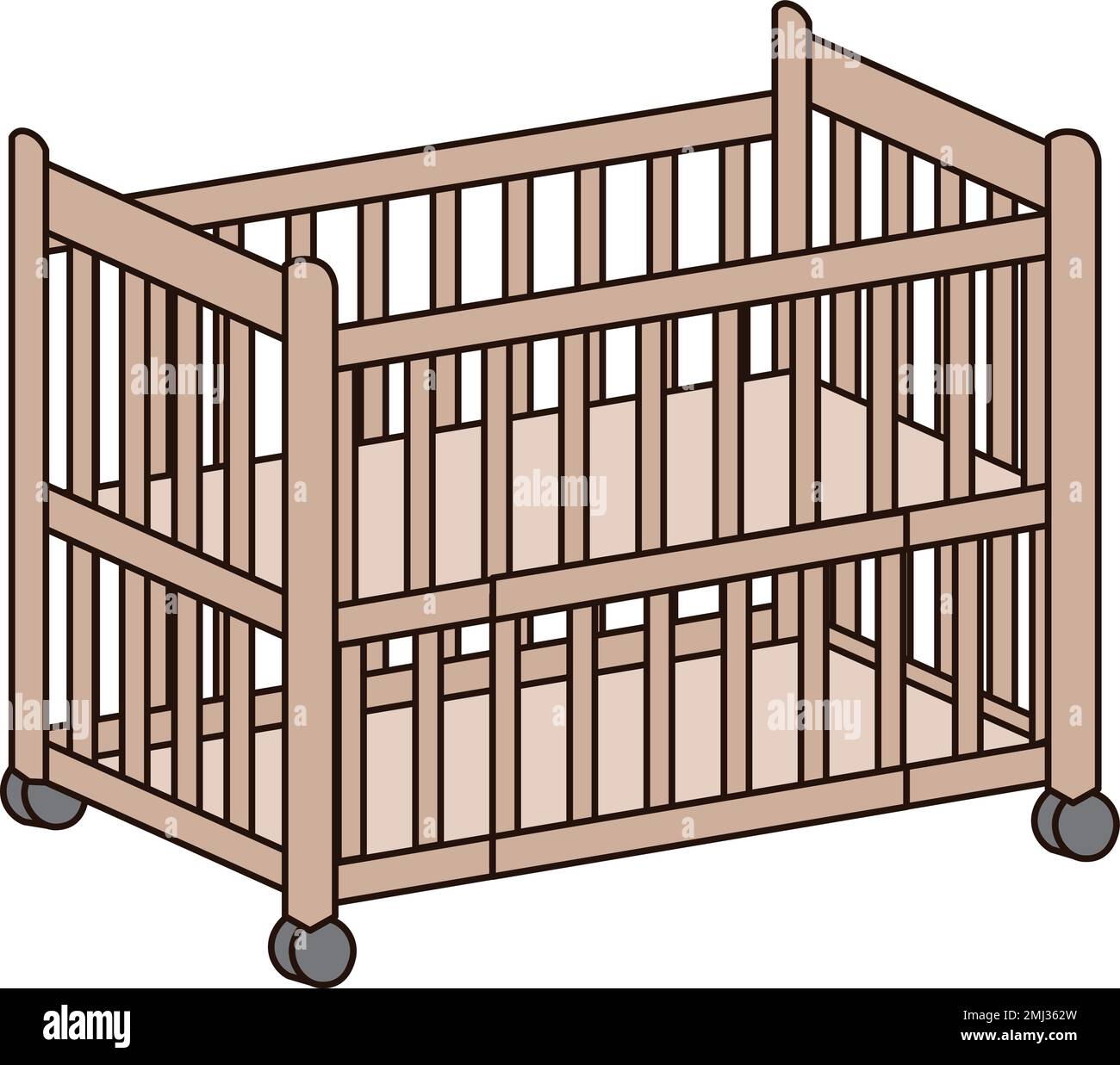 Child sliding door Stock Vector Images Alamy