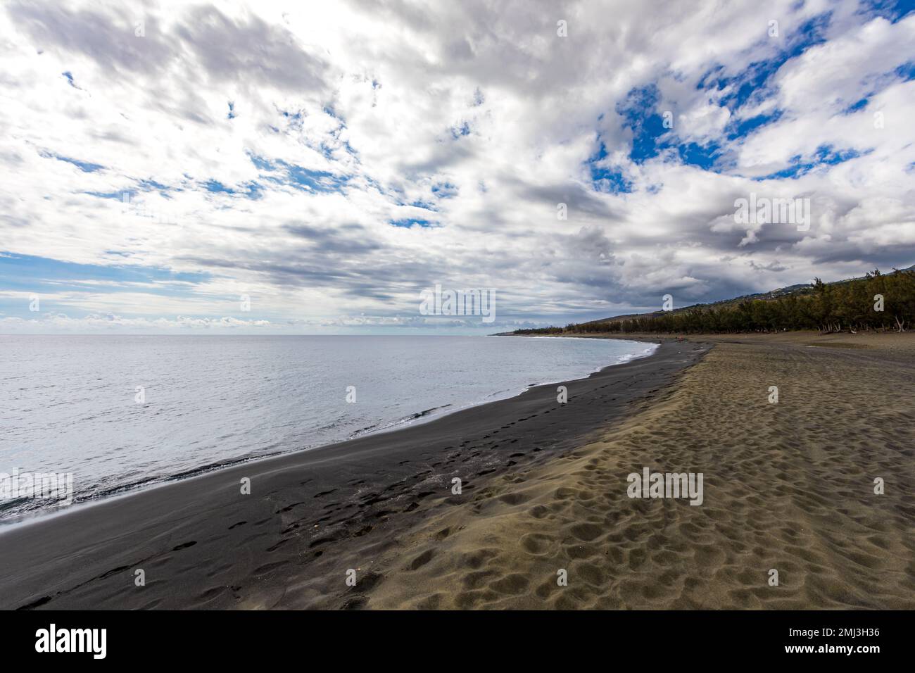 L'EtangSale, Reunion Island The beach Stock Photo Alamy