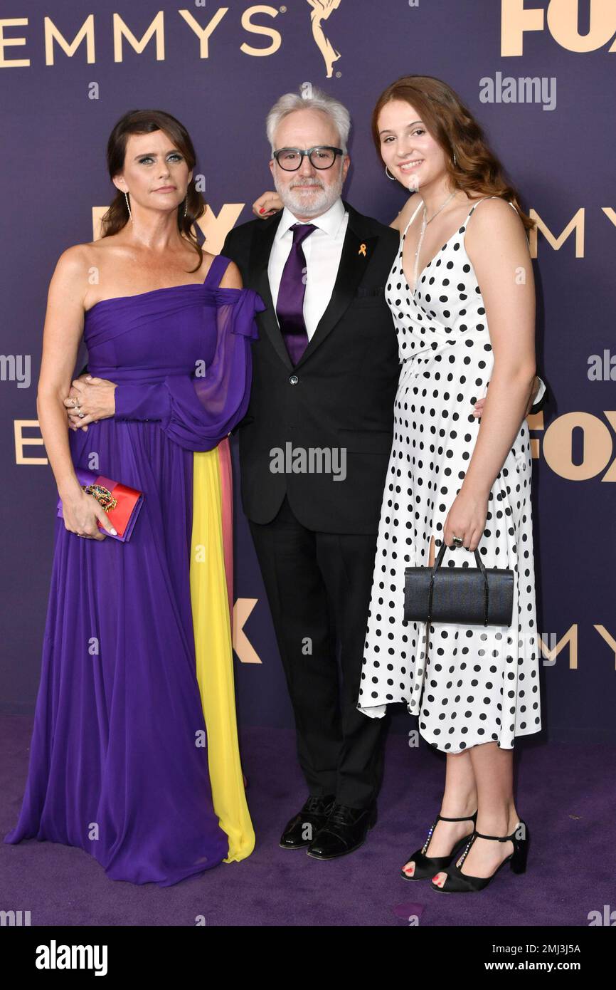 Amy Landecker, from left, Bradley Whitford, and Mary Louisa