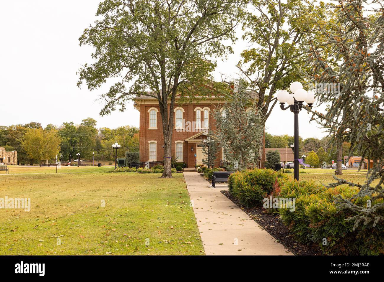 Tahlequah, Oklahoma, USA October 16, 2022 The old Cherokee County