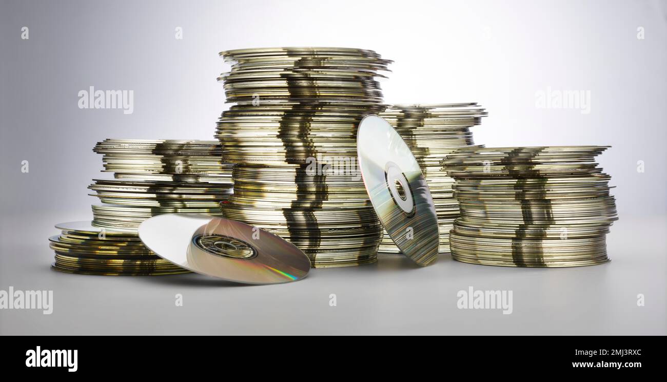Cds discarded hi-res stock photography and images - Alamy