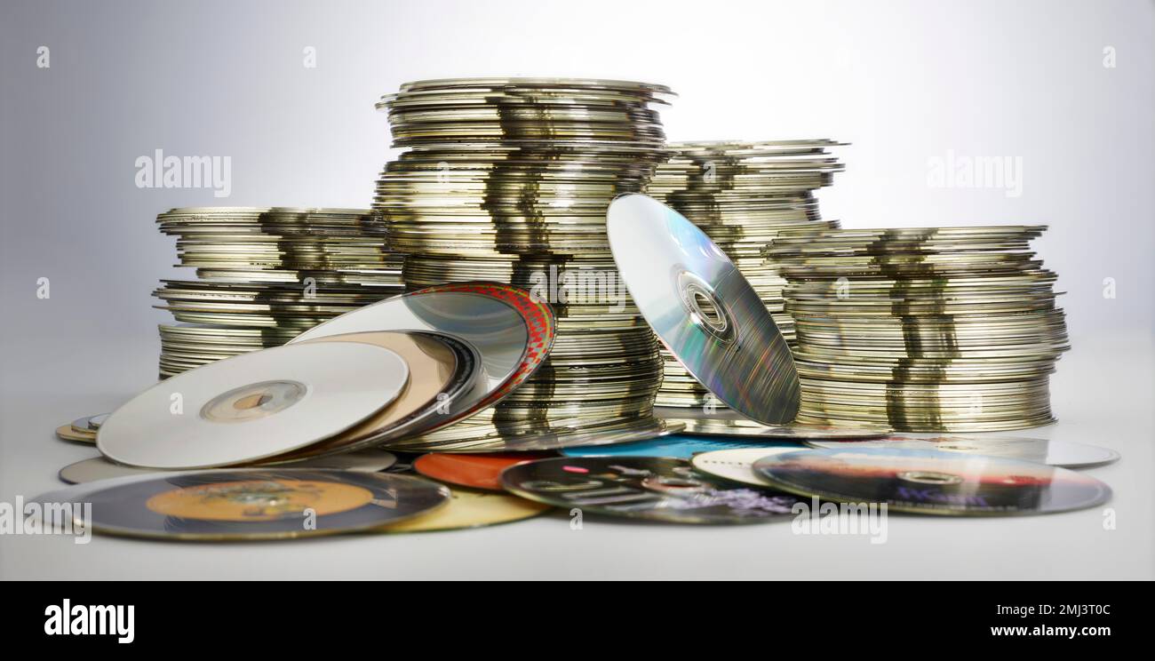 Cds discarded hi-res stock photography and images - Alamy