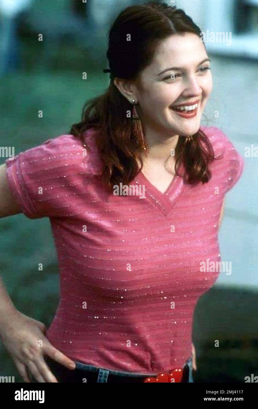 RIDING IN CARS WITH BOYS 2001 Sony Pictures Releasing film with Drew Barrymore Stock Photo