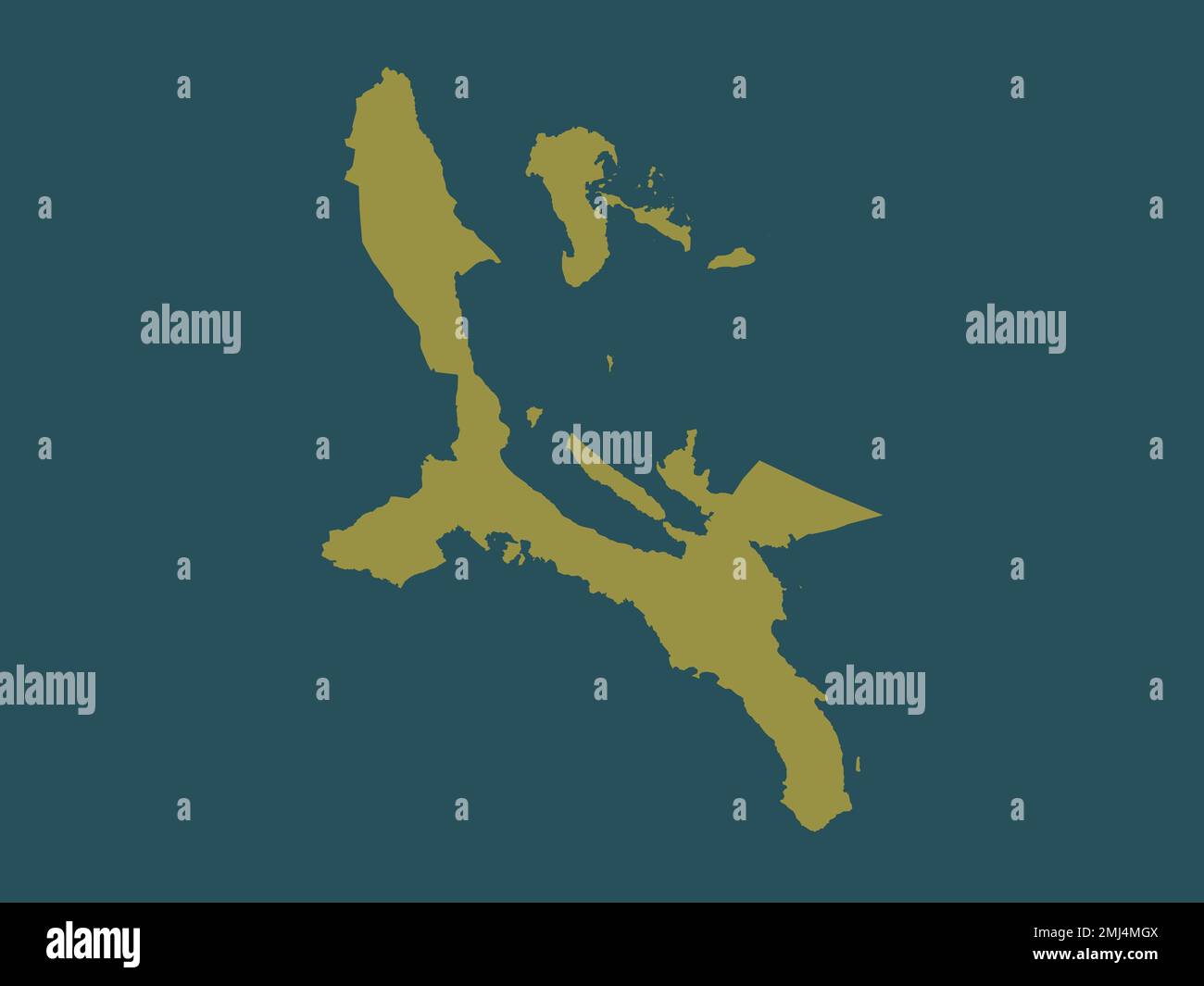 Quezon, province of Philippines. Solid color shape Stock Photo Alamy