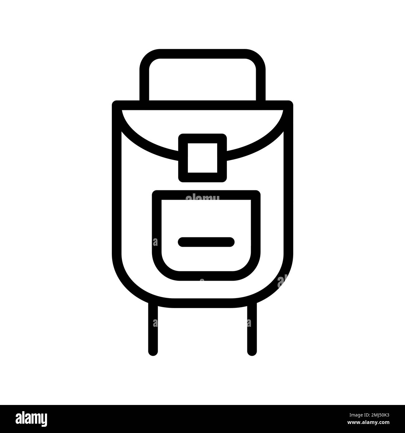 Tourist backpack icon simple Black and White Stock Photos & Images - Alamy