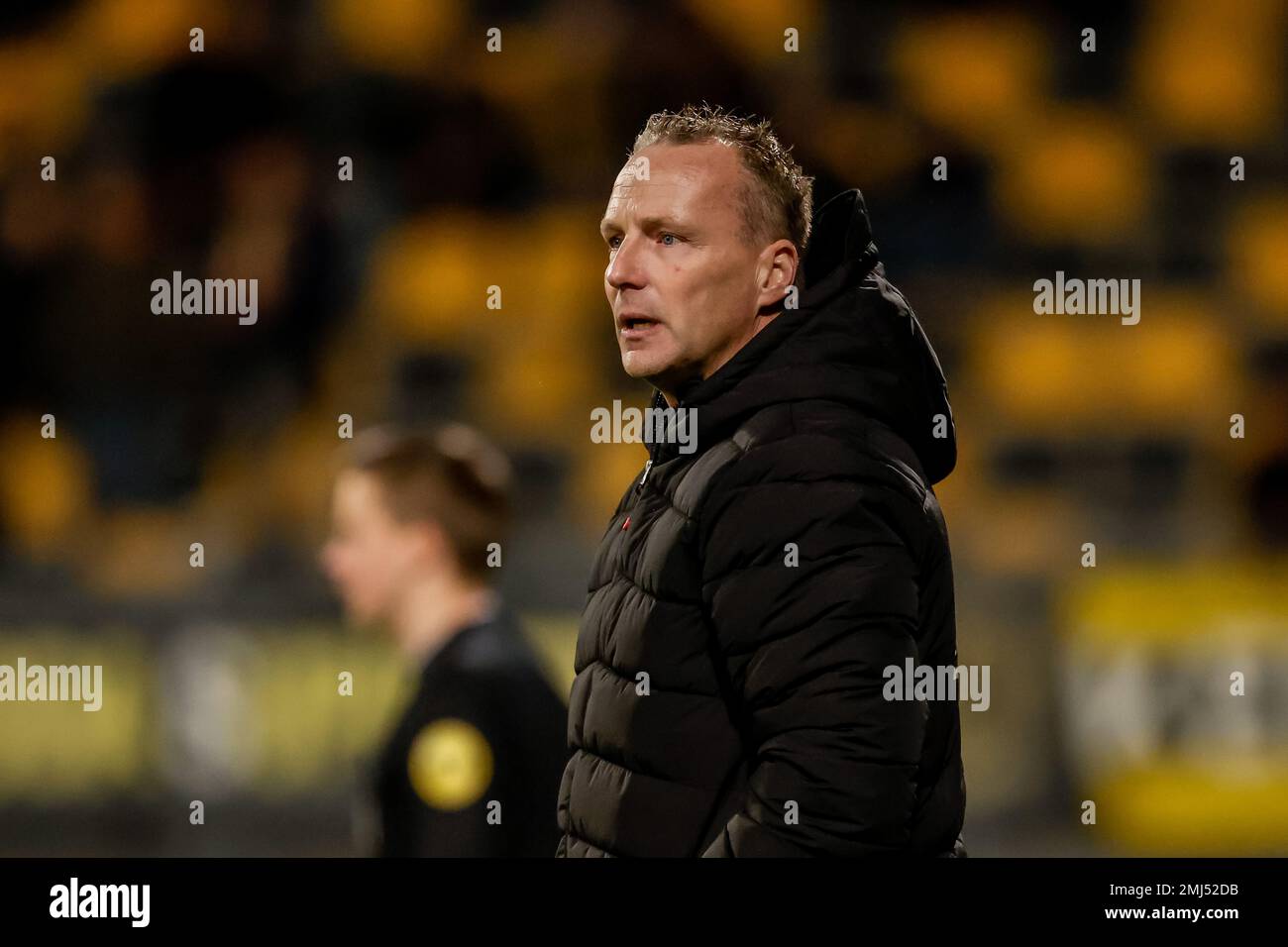 KERKRADE, NETHERLANDS JANUARY 27 headcoach Edwin de Graaf of Roda JC during the Keuken