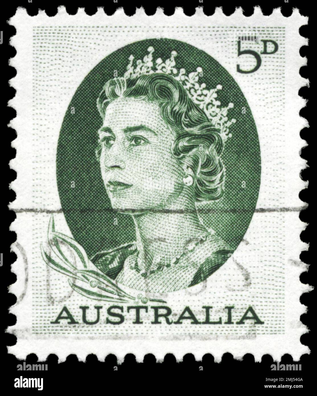 AUSTRALIA CIRCA 1964 A Stamp printed in AUSTRALIA shows the portrait