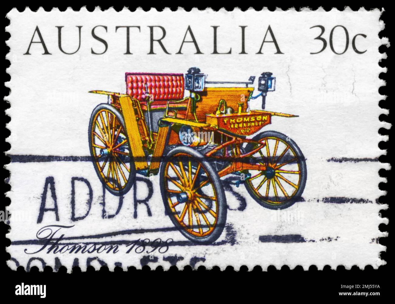 AUSTRALIA CIRCA 1984 A Stamp printed in AUSTRALIA shows the Thomson