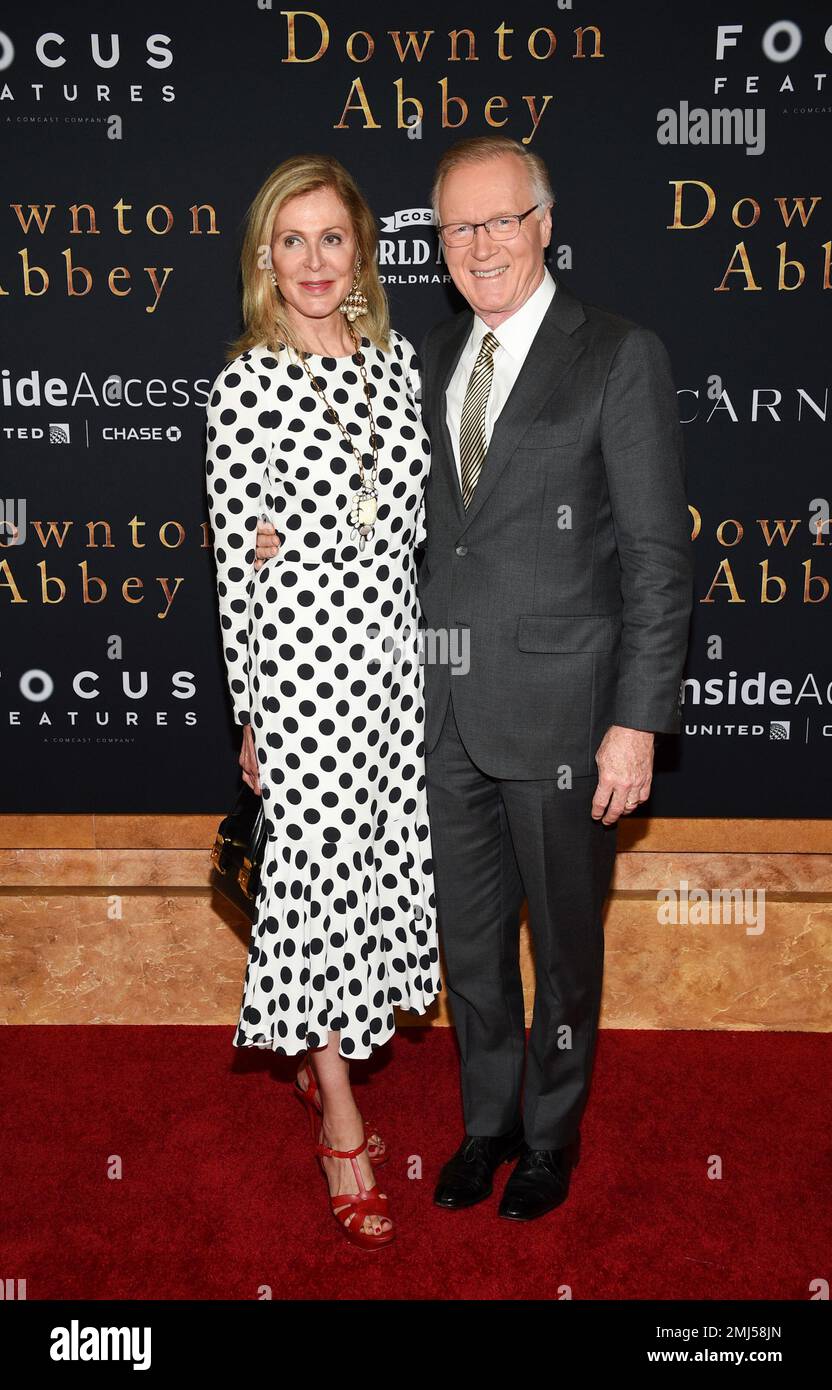 WNBC News Anchor Chuck Scarborough And Wife Ellen Scarborough Attend ...