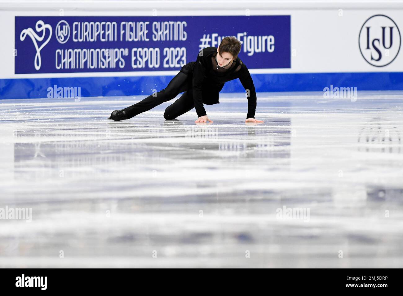 Espoo, Finland. 27th Jan 2023. Nika EGADZE (GEO), during Men Free