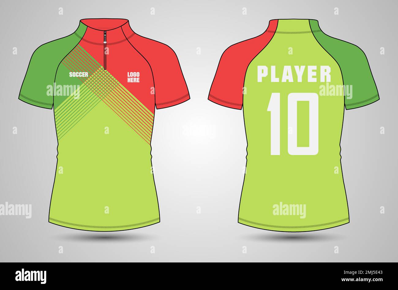 Sports jersey back Stock Vector Images - Alamy