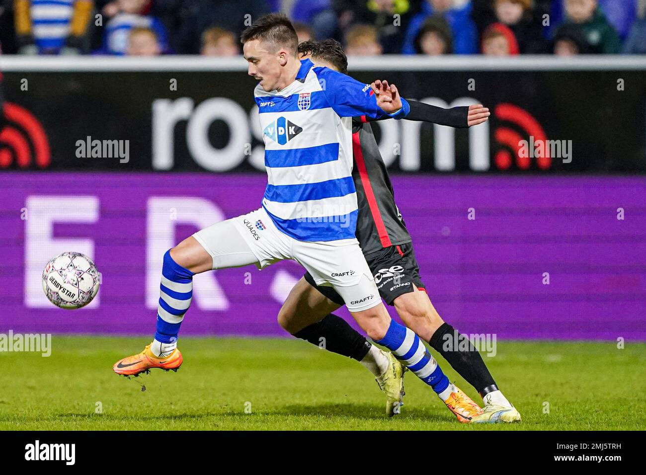 ZWOLLE, NETHERLANDS JANUARY 27 Ryan Thomas of PEC Zwolle during the