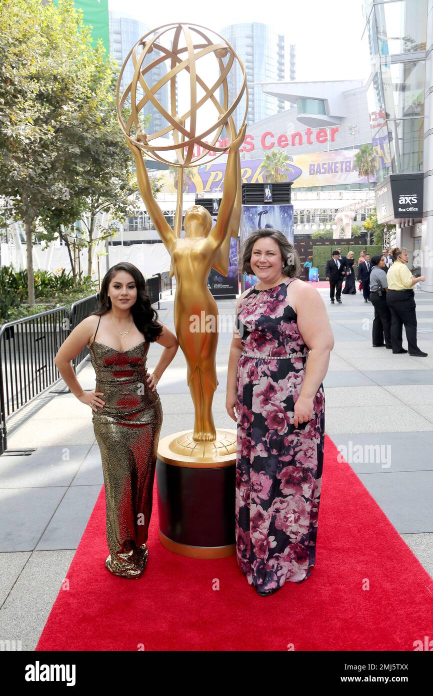EXCLUSIVE Allie Moreno Left And Amy Lanasa Arrive At Night Two Of Exclusive Allie Moreno Left And Amy Lanasa Arrive At Night Two Of The Television Academys 2019 Creative Arts Emmy Awards On Sunday Sept 15 2019 At The Microsoft Theater In Los Angeles Photo By Willy For The Television Academyap Images 2MJ5TXX 