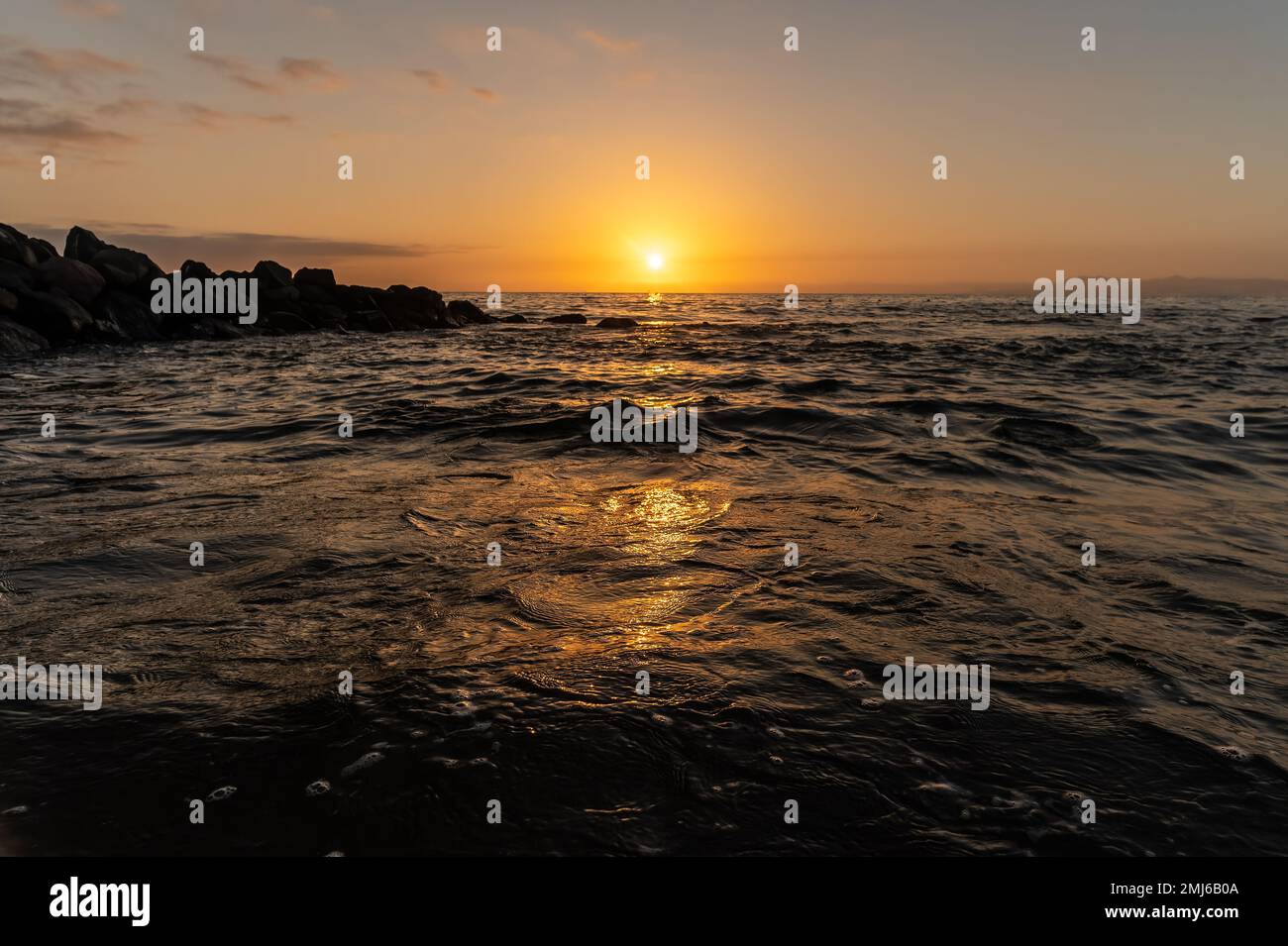 Reflection rising sun on surface hi-res stock photography and images ...